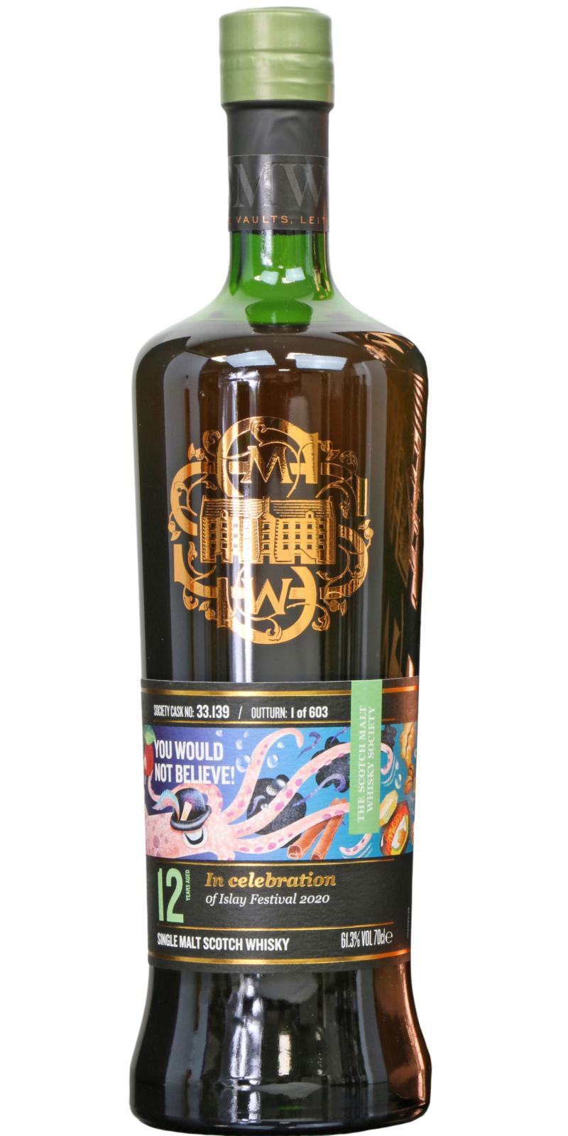 Ardbeg 2007 SMWS 33.139 You Would Not Believe!