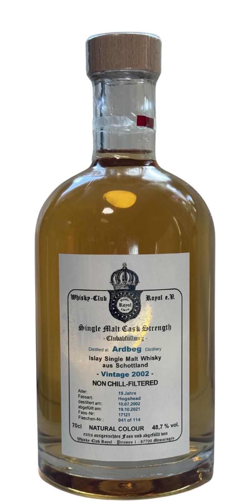 Ardbeg 2002 WCR Vintage 2002