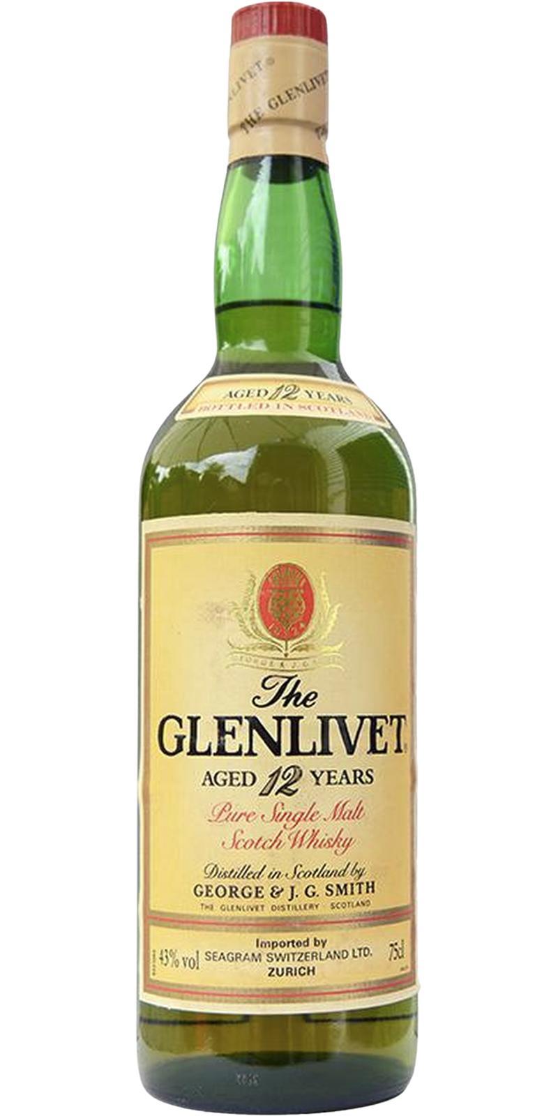Glenlivet 12-year-old  Pure Single Malt