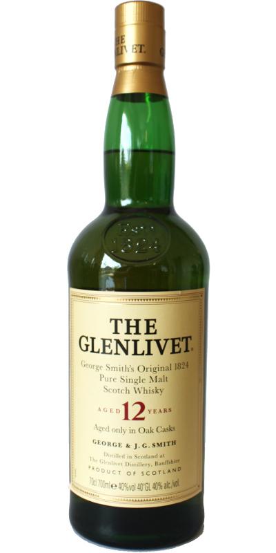 Glenlivet 12-year-old  Pure Single Malt