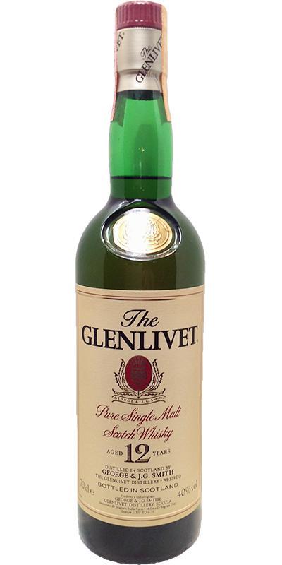 Glenlivet 12-year-old  Pure Single Malt