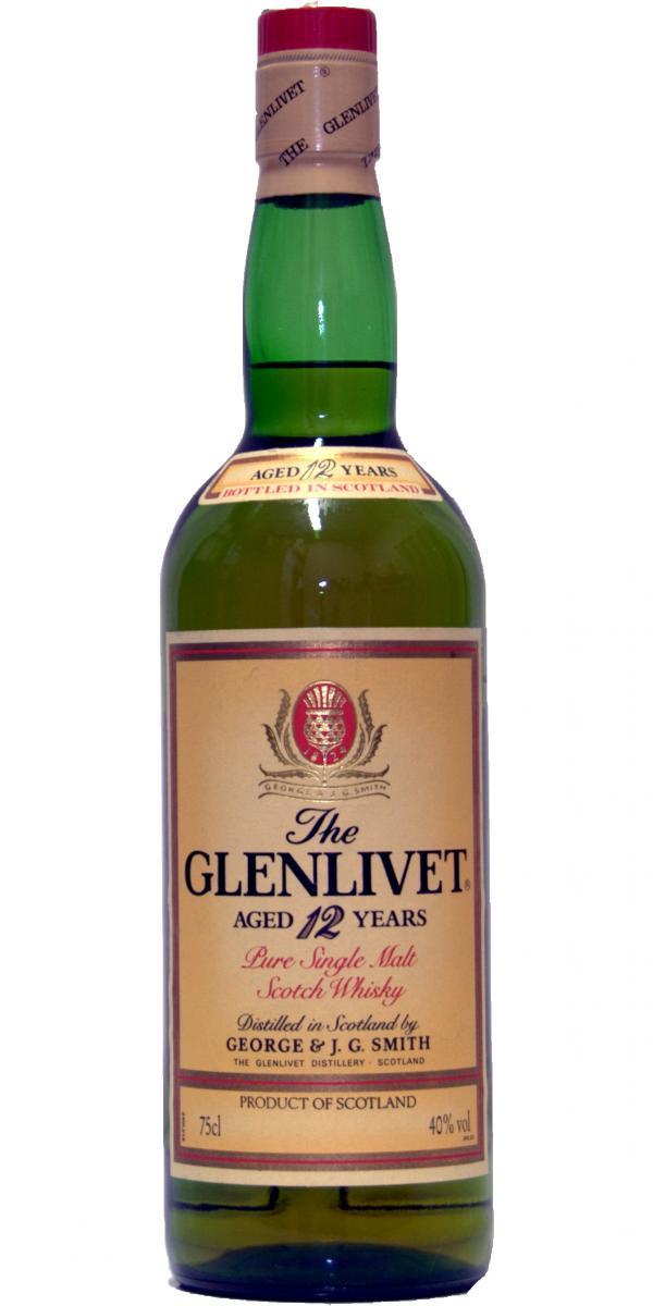 Glenlivet 12-year-old  Pure Single Malt