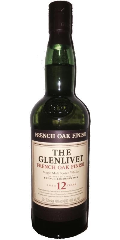 Glenlivet 12-year-old  French Oak Finish