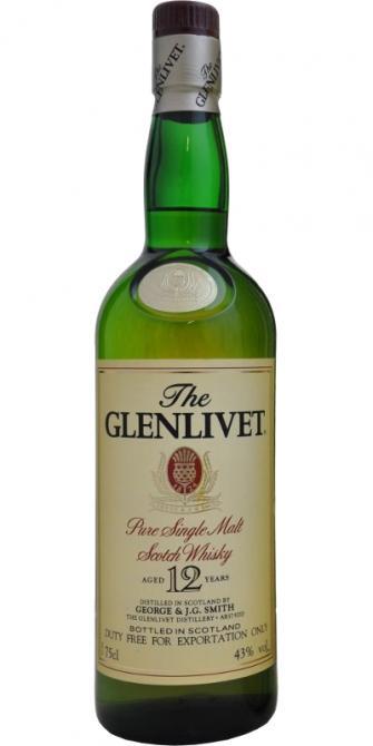 Glenlivet 12-year-old  Pure Single Malt