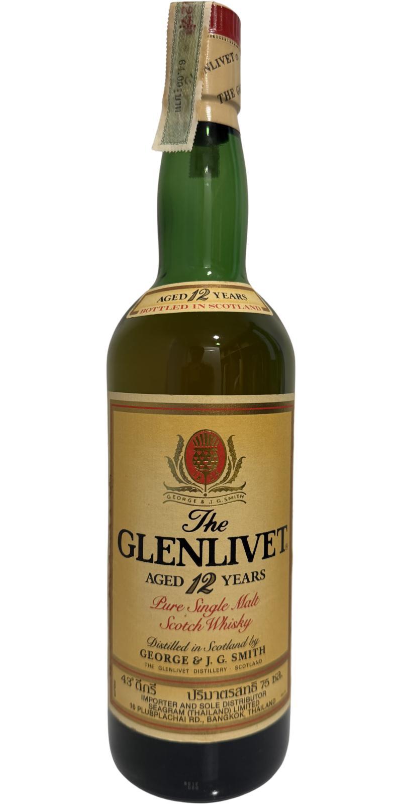 Glenlivet 12-year-old  Pure Single Malt