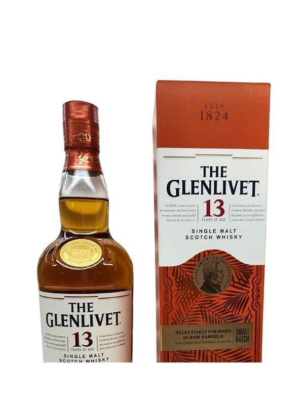 Glenlivet 13-year-old  Tropical Rum Cask