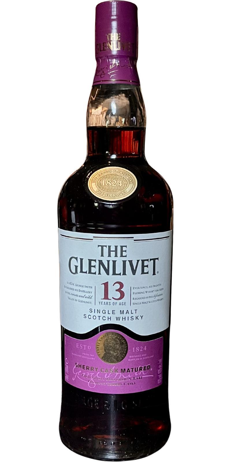 Glenlivet 13-year-old  Sherry Cask Matured
