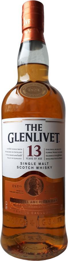 Glenlivet 13-year-old   1st Fill American Oak