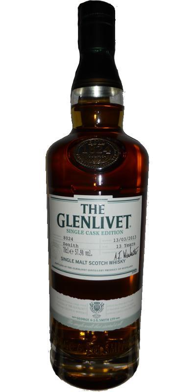 Glenlivet 13-year-old - Zenith  Single Cask Edition