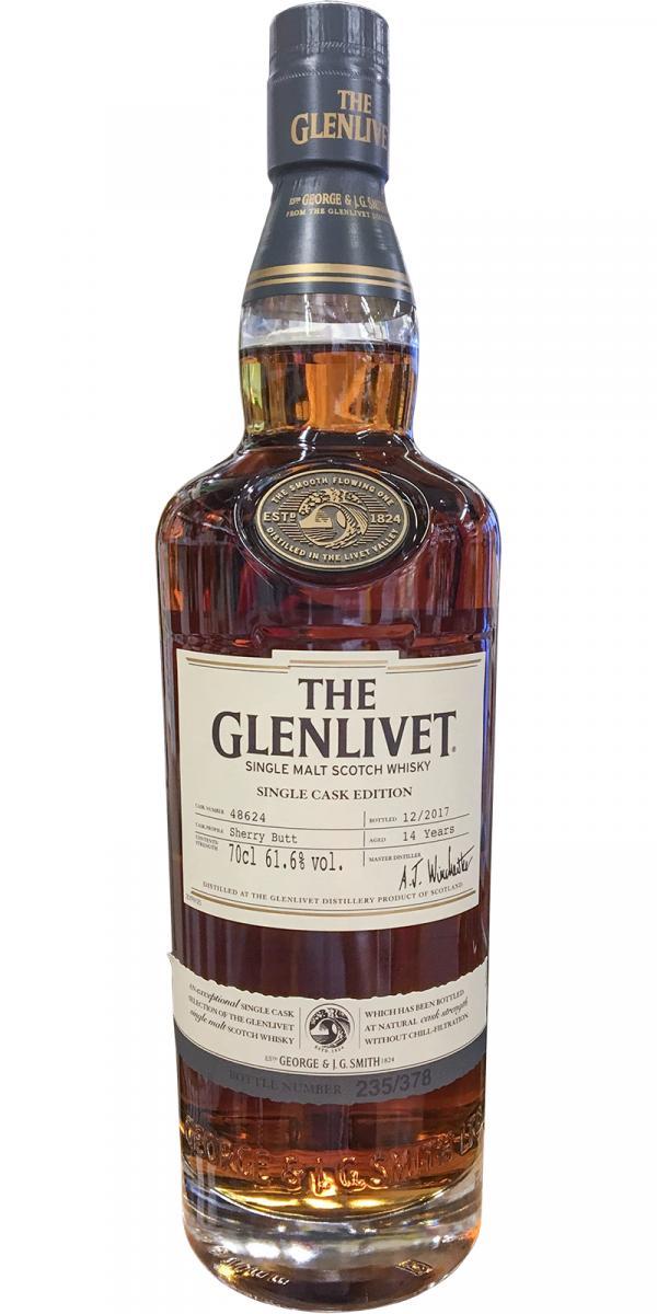 Glenlivet 14-year-old  Single Cask Edition