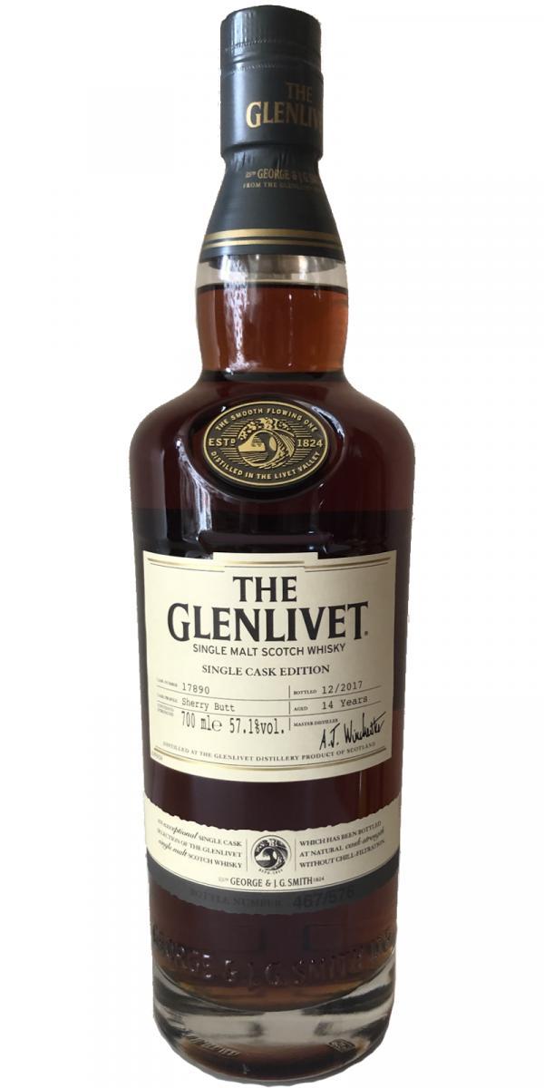 Glenlivet 14-year-old  Single Cask Edition