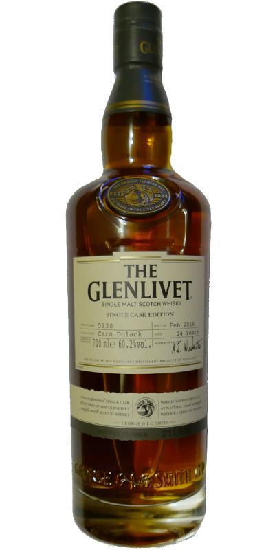 Glenlivet 14-year-old - Carn Dulack  Single Cask Edition
