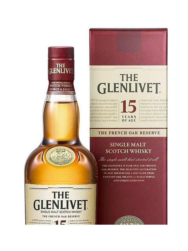 Glenlivet 15-year-old  French Oak Reserve