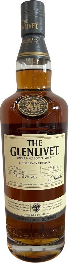 Glenlivet 15-year-old  Single Cask Edition
