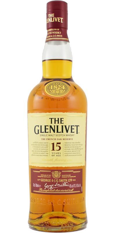 Glenlivet 15-year-old  The French Oak Reserve