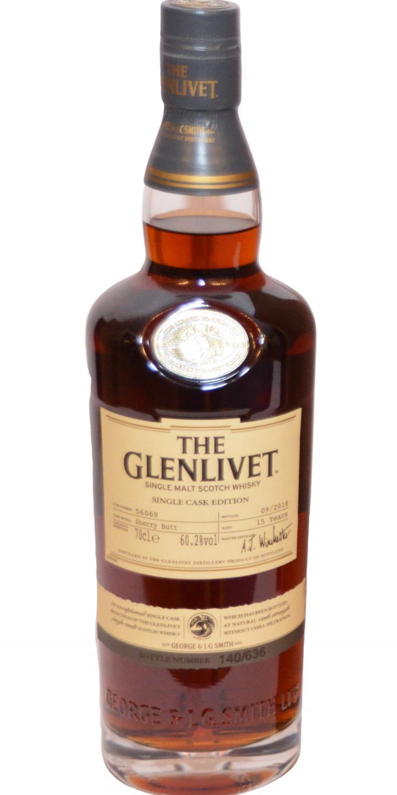 Glenlivet 15-year-old  Single Cask Edition