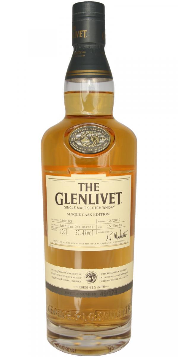 Glenlivet 15-year-old  Single Cask Edition
