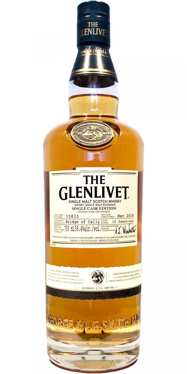 Glenlivet 15-year-old - Bridge of Cally  Single Cask Edition