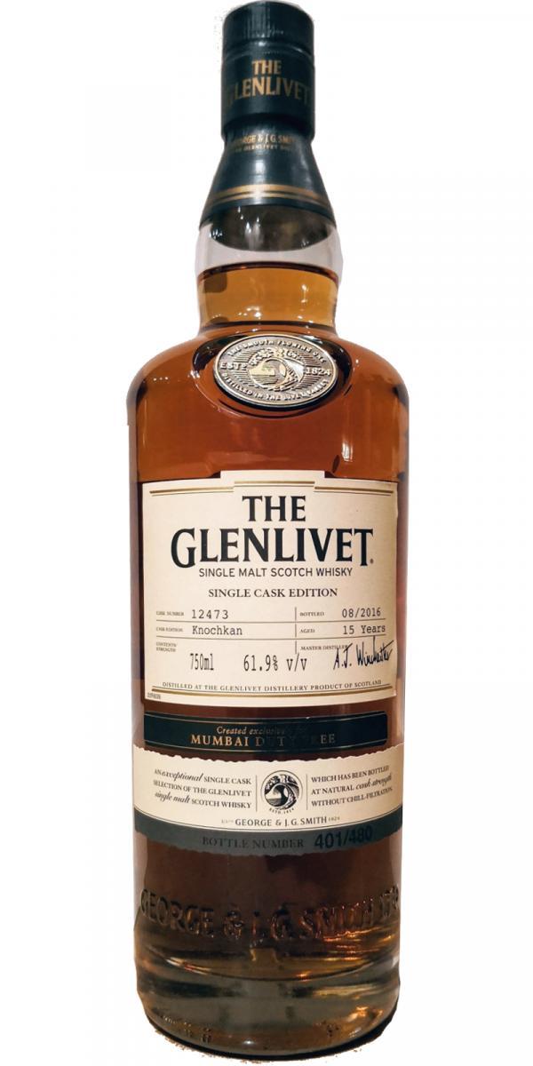Glenlivet 15-year-old - Knochkan  Single Cask Edition
