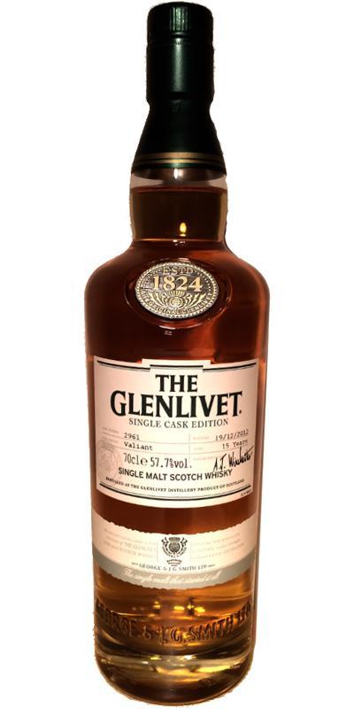 Glenlivet 15-year-old - Valiant  Single Cask Edition