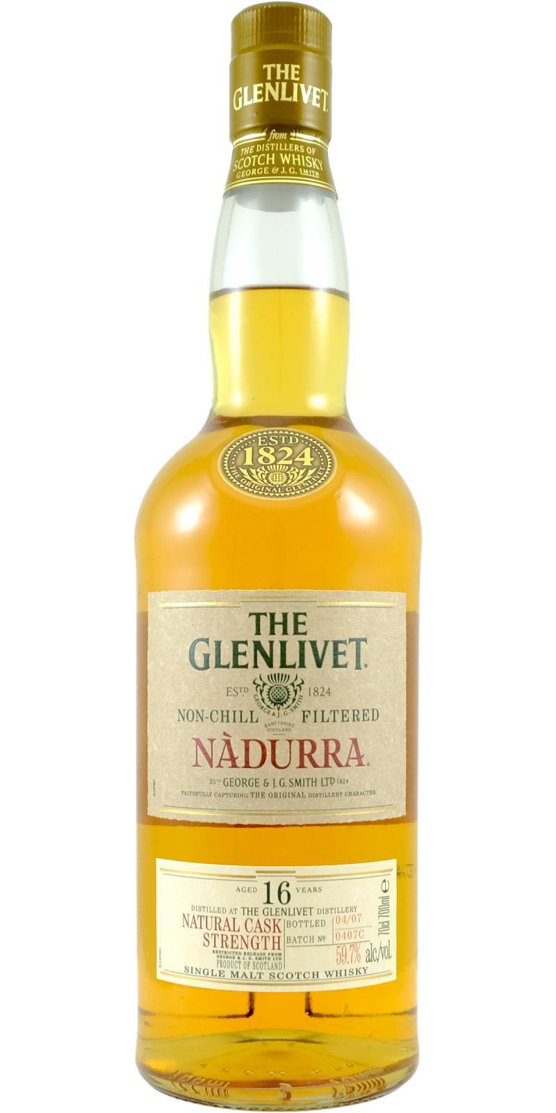 Glenlivet 16-year-old  Nàdurra