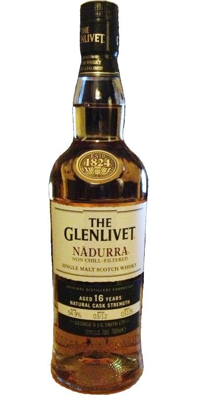 Glenlivet 16-year-old  Nàdurra
