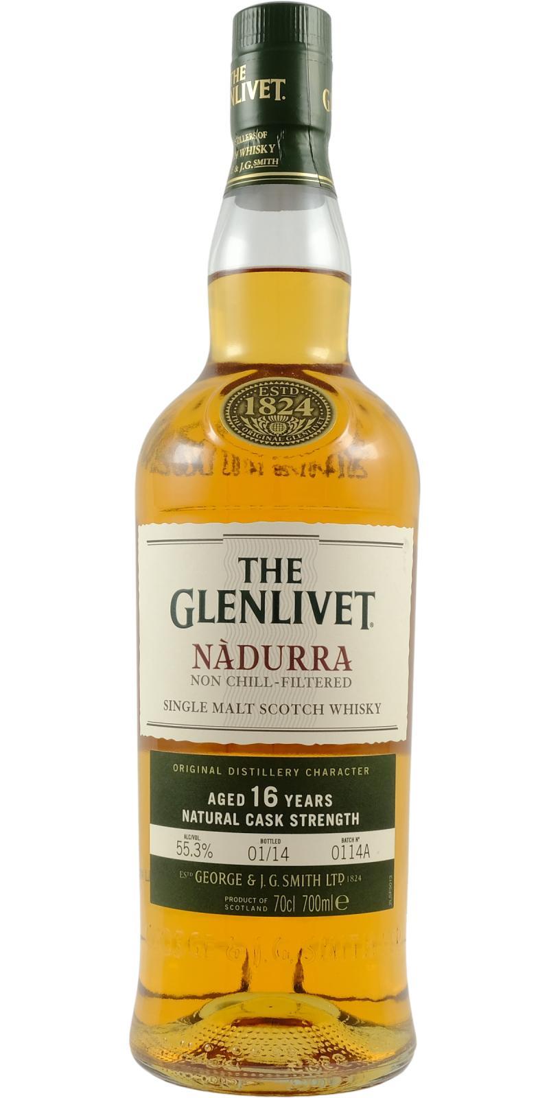 Glenlivet 16-year-old  Nàdurra