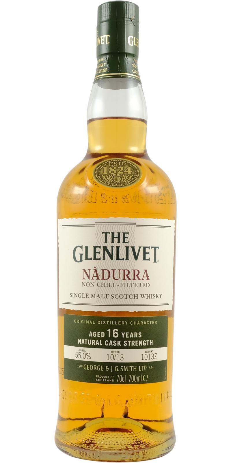 Glenlivet 16-year-old  Nàdurra