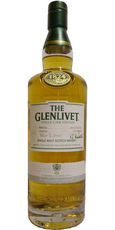 Glenlivet 16-year-old - Legacy  Single Cask Edition