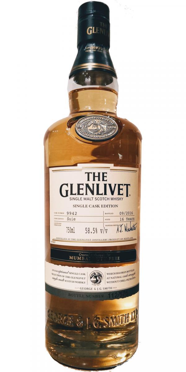 Glenlivet 16-year-old - Suie  Single Cask Edition
