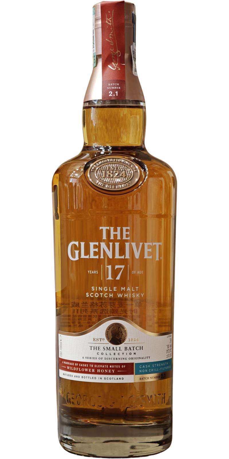 Glenlivet 17-year-old  The Small Batch Collection 2.1 - Wildflower Honey