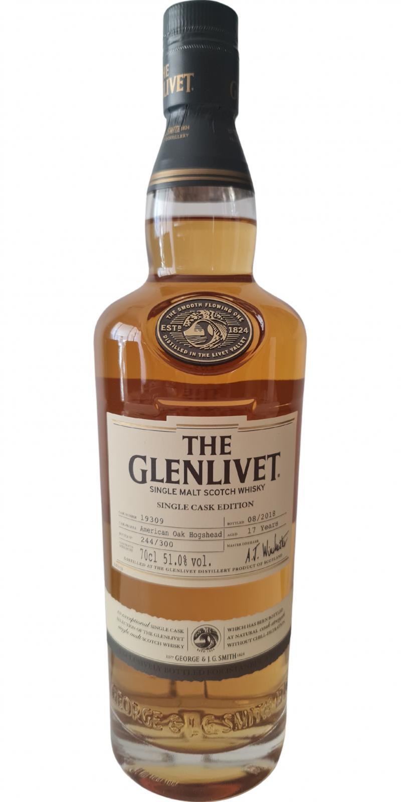 Glenlivet 17-year-old  Single Cask Edition