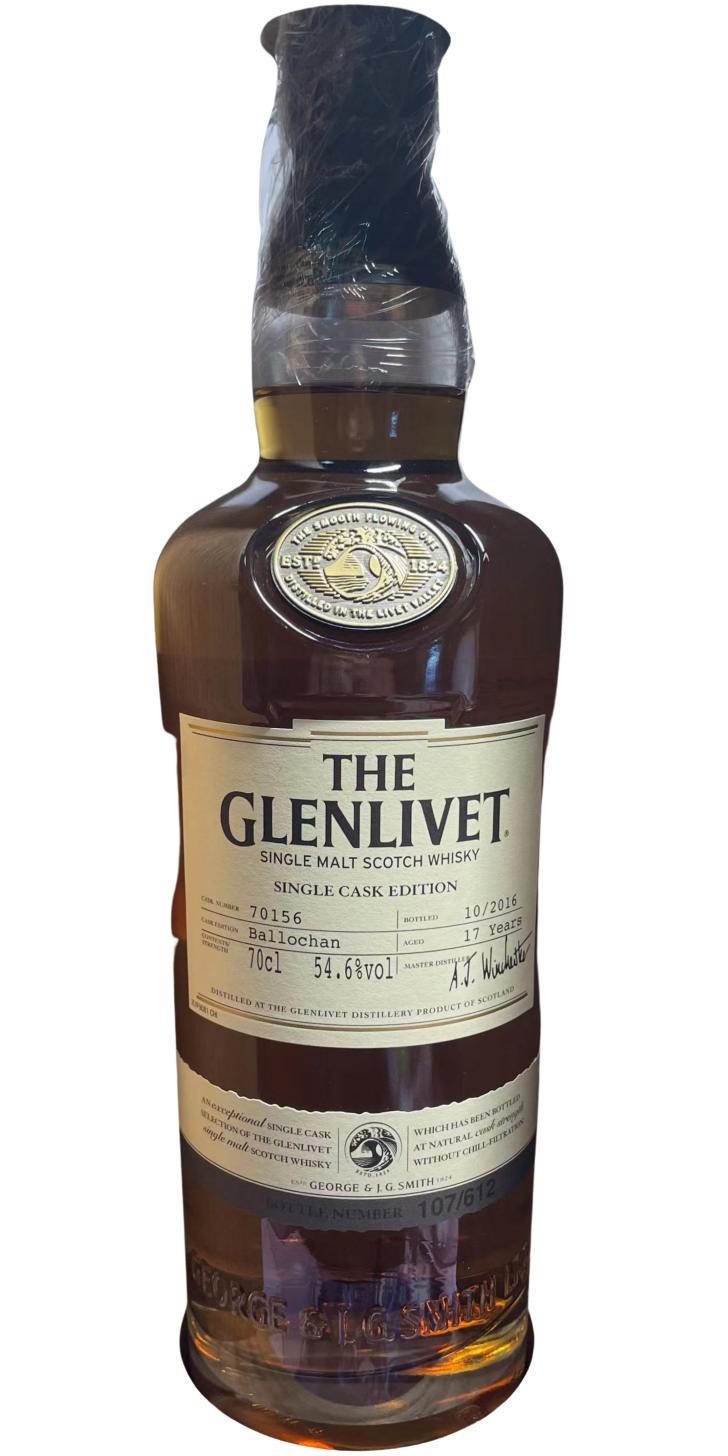 Glenlivet 17-year-old - Ballochan  Single Cask Edition