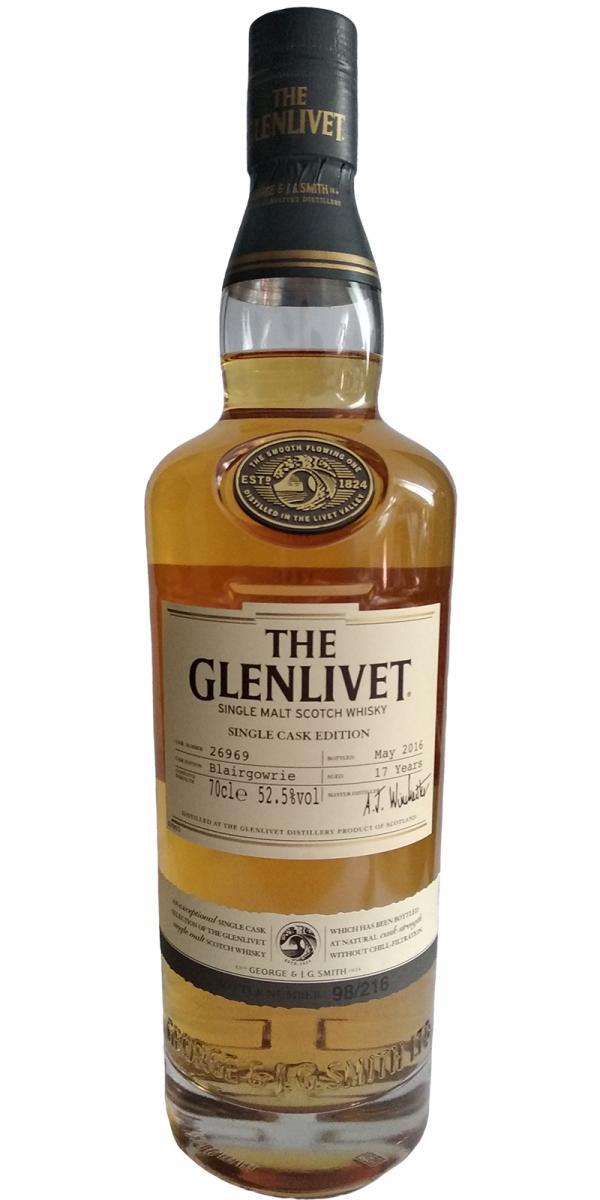 Glenlivet 17-year-old - Blairgowrie  Single Cask Edition