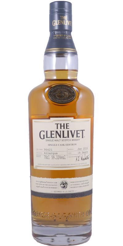 Glenlivet 18-year-old - Allargue  Single Cask Edition