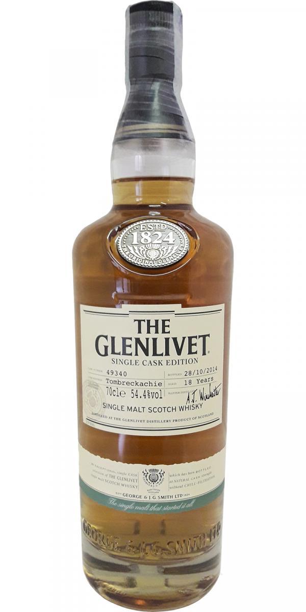 Glenlivet 18-year-old - Tombreckachie  Single Cask Edition