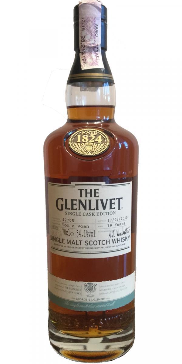 Glenlivet 19-year-old - Tom a Voan  Single Cask Edition