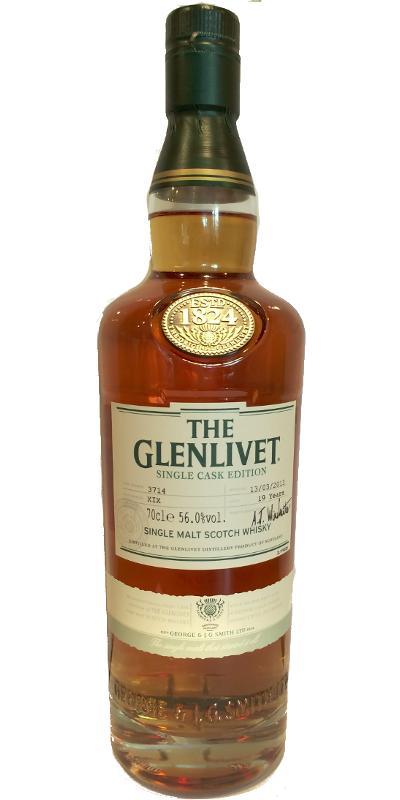Glenlivet 19-year-old - XIX  Single Cask Edition