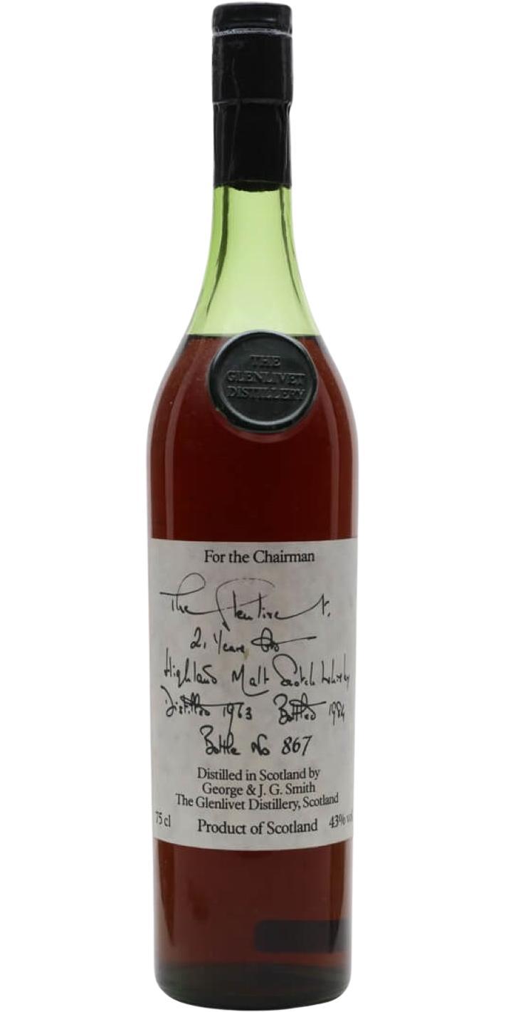 Glenlivet 1963  For the Chairman