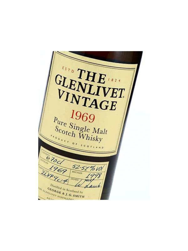 Glenlivet 1969  Vintage