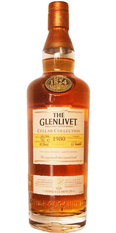 Glenlivet 1980  Cellar Collection