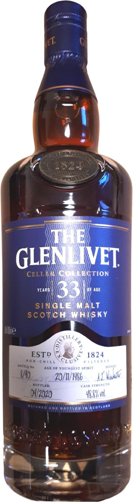 Glenlivet 1986  Cellar Collection