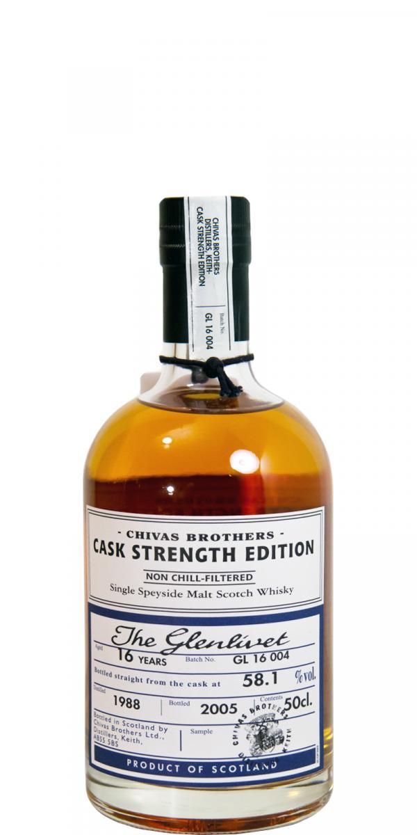 Glenlivet 1988  Chivas Brothers - Cask Strength Edition