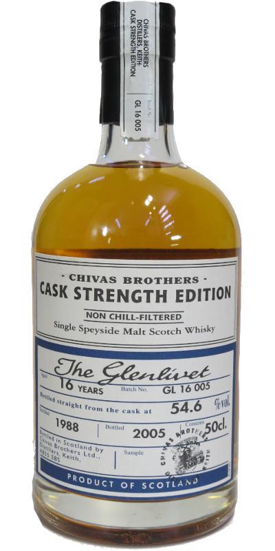 Glenlivet 1988  Chivas Brothers - Cask Strength Edition