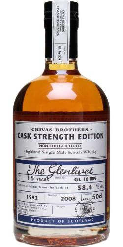 Glenlivet 1992  Chivas Brothers - Cask Strength Edition