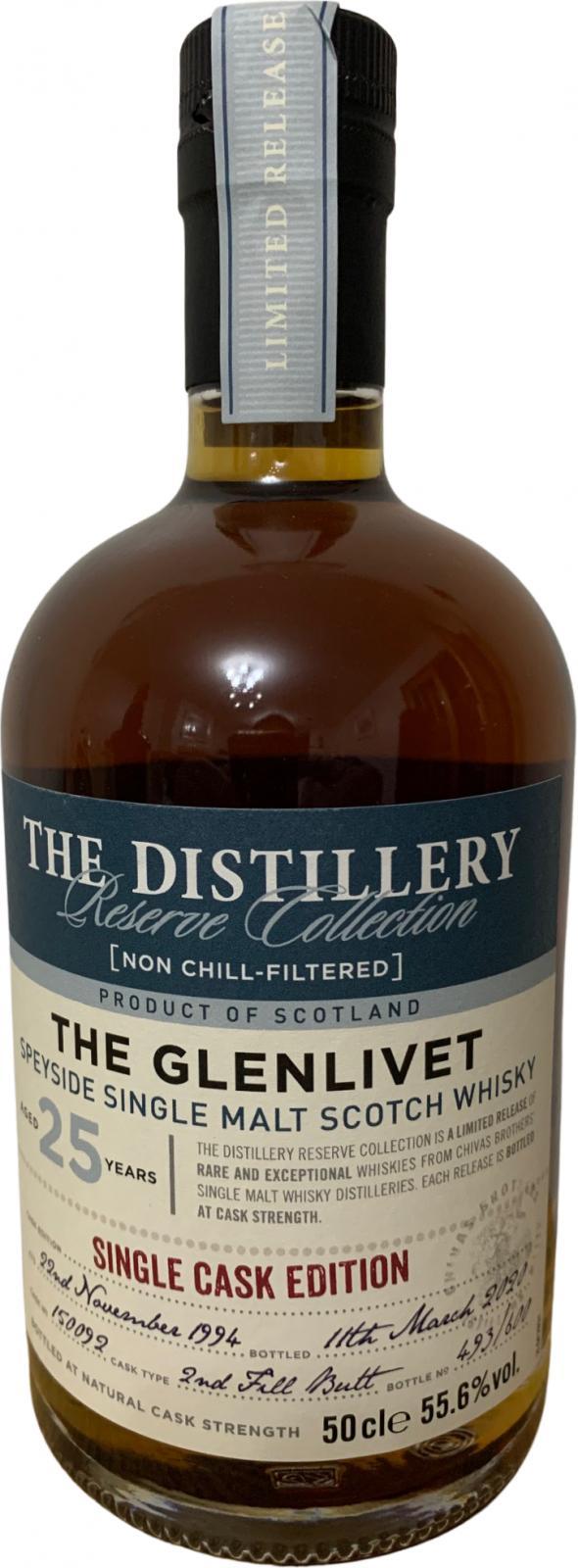 Glenlivet 1994  The Distillery Reserve Collection