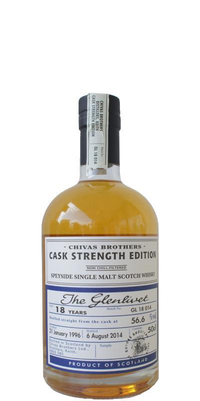Glenlivet 1996  Chivas Brothers - Cask Strength Edition