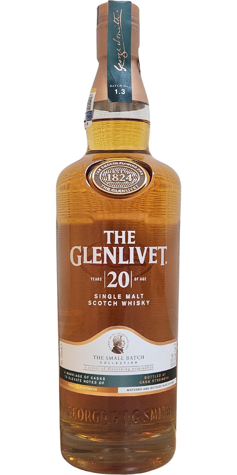 Glenlivet 20-year-old  The Small Batch Collection