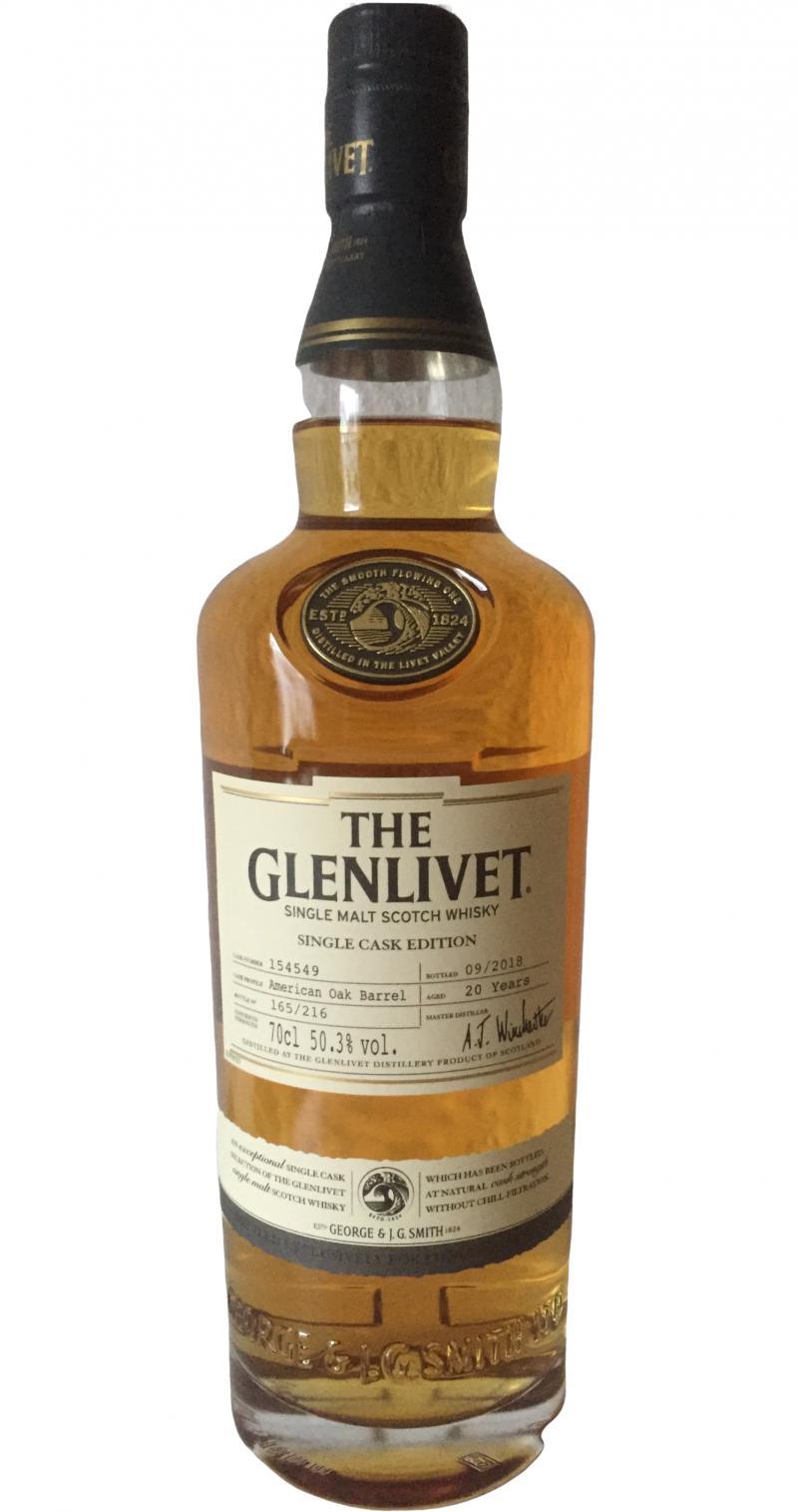 Glenlivet 20-year-old  Single Cask Edition
