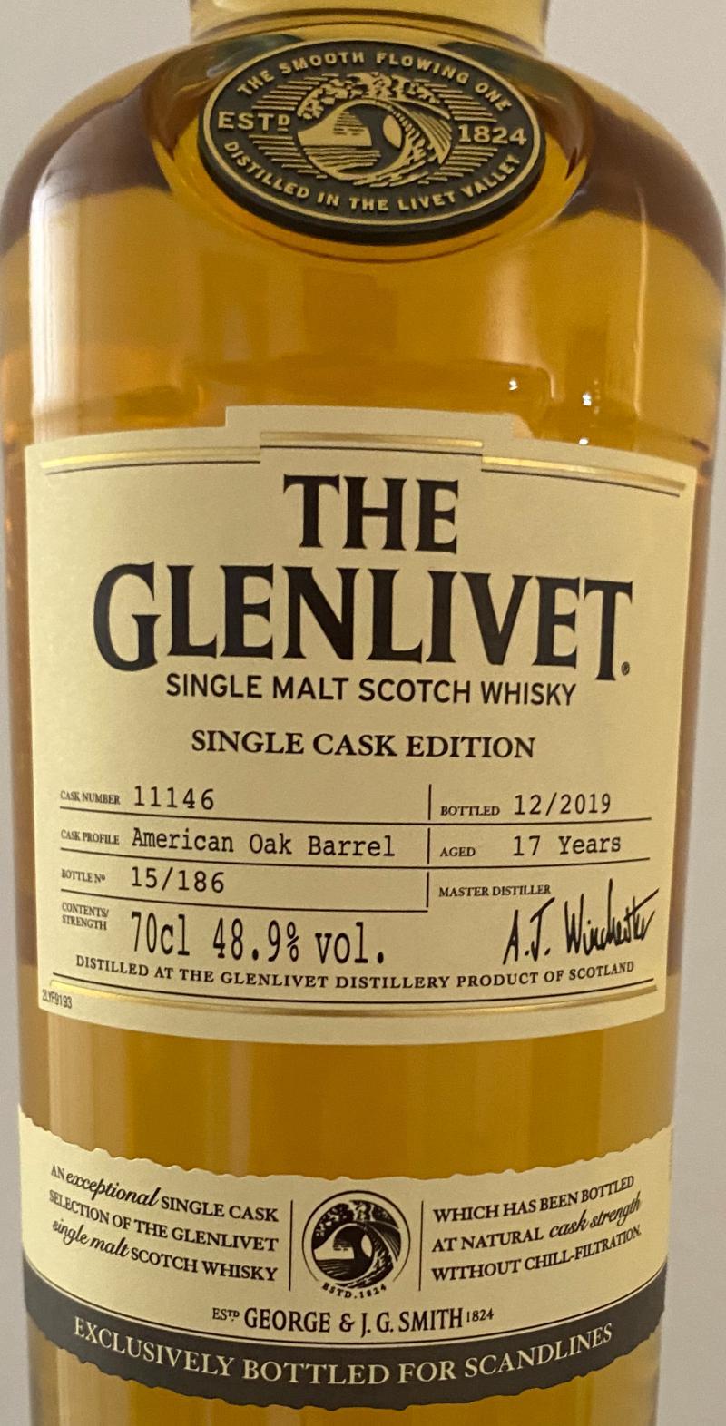 Glenlivet 2002  Single Cask Edition